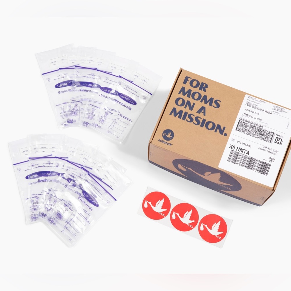 Milk Stork Pack and Ship - Breastmilk Kits